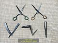 Kids Hair Cutting Scissor Set ( Kit for Babies & Kids ) Personal Hygiene Barber Kit - 1 Set. 