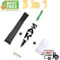 NEW SAKI WHITE EDITION TAPE BALL BAT with  free cover and sheet. 