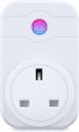 WiFi Smart Plug Outlet Switch Timer Power Socket, Compatible with Amazon Alexa, Google Assistant, IFTTT with APP Remote Control, Turn on/Off Switch, LED Indicator for Home Appliances. 