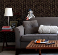 Metallic 3D Wallpaper for Room/Office/Shop Cheetah Print Leopard Print. 