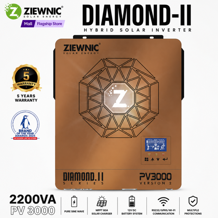 Ziewnic%20Diamond%20II%206G%20Series%20PV3000%20Pure%20MPPT%20Solar%20Inverter%202.2KVA%20%7C%20Pure%20Sine%20Wave%20%7C%20%20Brand%20Warranty%20%7C%20Ziewnic%20Solar%20Energy%20Official%20store%20-%20Image%203