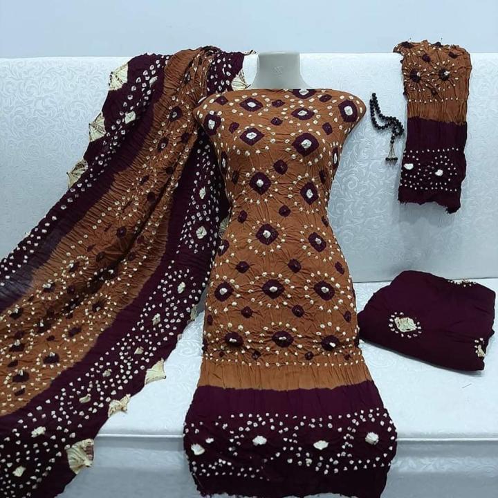 Lawn Chunri 3 Piece Dress