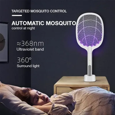 2-in-1 Mosquito Killer Racket