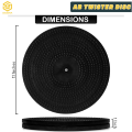 Tummy Twister Disc, AB Twister, Tummy Trimmer Elastic Rubber, Pull Reducer, Foot Puller, Tummy Waist Twisting Disc, Body Shaping Twisting Board, Aerobic Exercise Fitness Slim Machine, Home Gym Exercise equipment. 