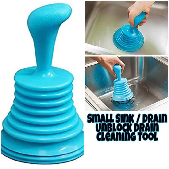 Air Pump Drain Opener Un-blocker Toilets, Sink