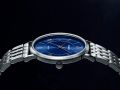 CASIO BLUE DIAL WITH MESH BRACELET MEN'S WATCH - MTP-B110M-2AVDF. 