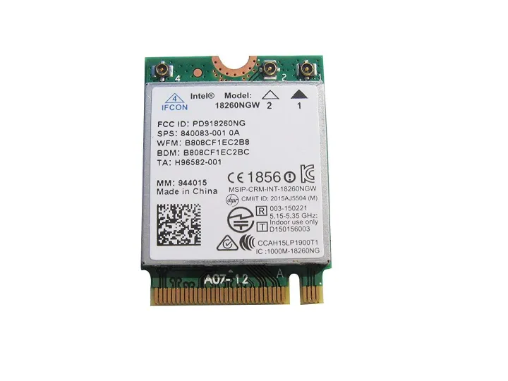 Intel%20Tri-Band%20Wireless-AC%2018260%2018260NGW%20WiGig%20(802.11ad)%20Wi-Fi%20(802.11ac/agn)%20+%205G%20BT4.2%20Bluetooth%20Combo%20Module%20WiFi%20wireless%20network%20card%20PK%20Intel%208260NGW%20-%20Image%202