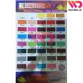 Pack of 6 Colour Chem Pearl Pastel Fabric Paint, Colours, 20ml Per Bottle Special Light Shades. 