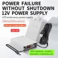 Mini UPS Battery with Backup and 12V 2A Uninterruptible Power Supply router camera backup power supply Mini UPS DC to DC mini UPS Multi-Purpose Mini UPS Battery for Modem, Router, CCTV Camera DVR and LED Lighting and for 12V supportive devices. 