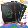 LCD Writing Tablet for Kids – Educational Toys for Kids – 6.5", 8.5", 10", 12" Drawing Tablet – Writing Tablet – Writing Pad – Digital Drawing Tablet. 