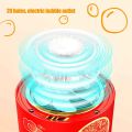 Portable Musical & Lighting Fireworks Bubble Machine For Kids. 