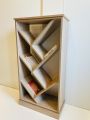 Wooden Book Rack & Shelf - Stand Book Shelf, Storage Cabinet, and Wall Hanging for Room, Study Table, and Home Décor. 