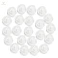 2X 100pcs PE Foam Rose Flower Heads Artificial Rose Flowers White. 