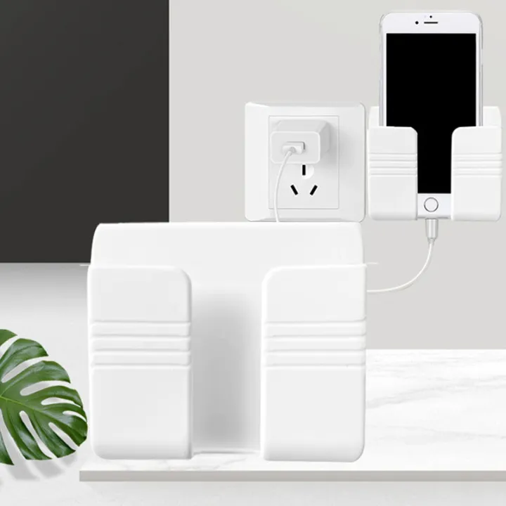 Wall%20Mobile%20Phone%20Charging%20Stand%20Remote%20Control%20Punch-Free%20Holder%20-%20Image%203