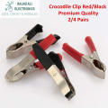 (Pairs Of 2/4) Electrical Alligator Clips Car Battery Clamps for Car Test Probe Alligator Clip Power Tools. 
