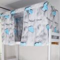 Blackout Bed Curtains for Home and School Bunk Bed Curtain Dustproof Privacy Protection Mosquito Net Bedroom Canopy Bed Tent. 