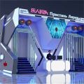 9D Virtual Reality VR Motion Chair 7D Flying Theater Curved Projection Cinema. 