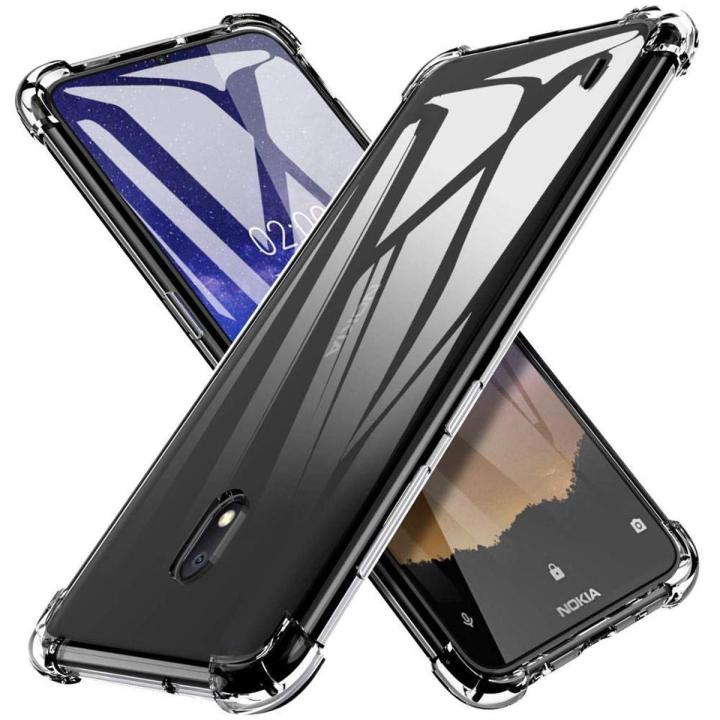 Nokia C1 Soft Shock Proof Jelly Back Cover Transparent