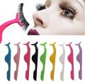 Eyelashes Auxiliary Clip Tweezers Stainless Eye Lashes Eyes Makeup Tool Holder. 