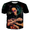 New Fashion Cool Wiz Khalifa 3D Printed T-shirts Men/women Streetwear Tops Casual Harajuku Style changert. 