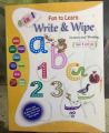 Write and Wipe ABC 123:  Early Learners (Write and Wipe) BOOK.. 