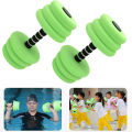 DESCENTE Water Aero s Gear Water Exercise Foam Dumbbells for Pool Workout Fitness Gear for Effective Weight Training 2pcs Set Dumbbells for Water Exercise. 