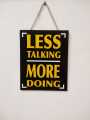 wooden wall hanging qoatation inspiration your room wall decore. 