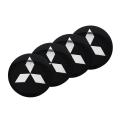 4Pcs Car Wheel Center Hub Caps Emblem Stickers For Mitsubishi lancer asx outlander pajero l200 galant. 