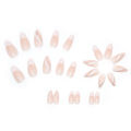 Menggh  PK（WITH GLUE）24pcs false nails（Please check the product details page before placing an order）. 