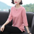 Cotton Plus Size Tshirt Women Long Sleeve T-shirt Baju Tshirt Tops Perempuan Female Spring Casual All-match T-Shirt Lady. 