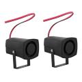 2X 12V Electric S Air Horn Super Loud Rag Universal Car Motor Truck. 
