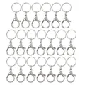 20Pcs Key Chain Clip Hook Swivel Lanyard Snap Keychain Ring DIY Accessories Hardware. 