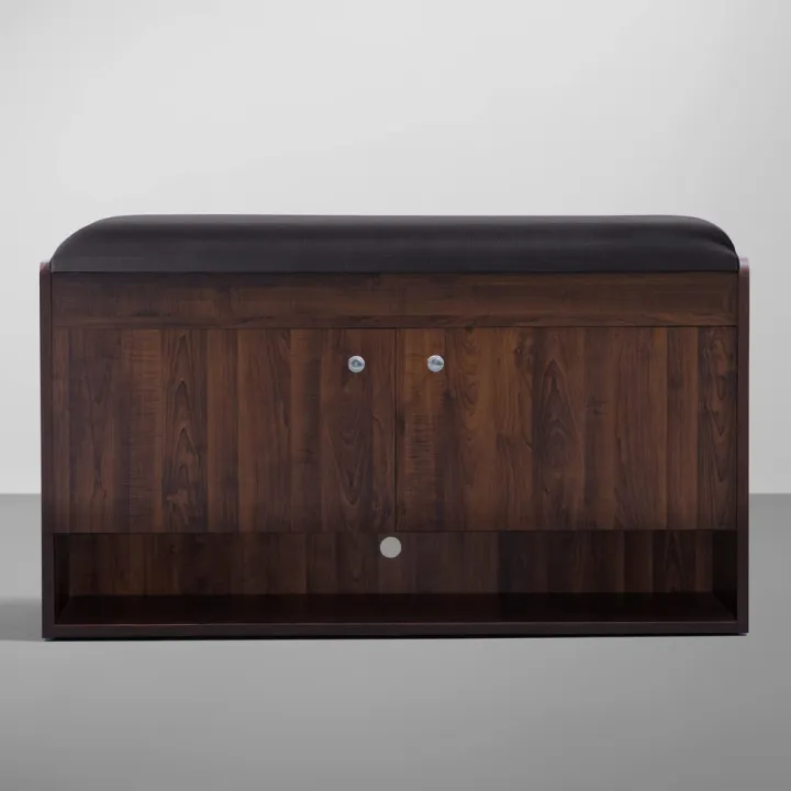 PAKWOOD%202%20Door%20Horizontal%20Shoe%20Rack%20with%20Cushion%20Seat%20by%20eFurniturePk%20-%20Image%203