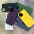 12 and 12 Pro official liquid Silicon case Designed For Apple iPhone - Official Case. 