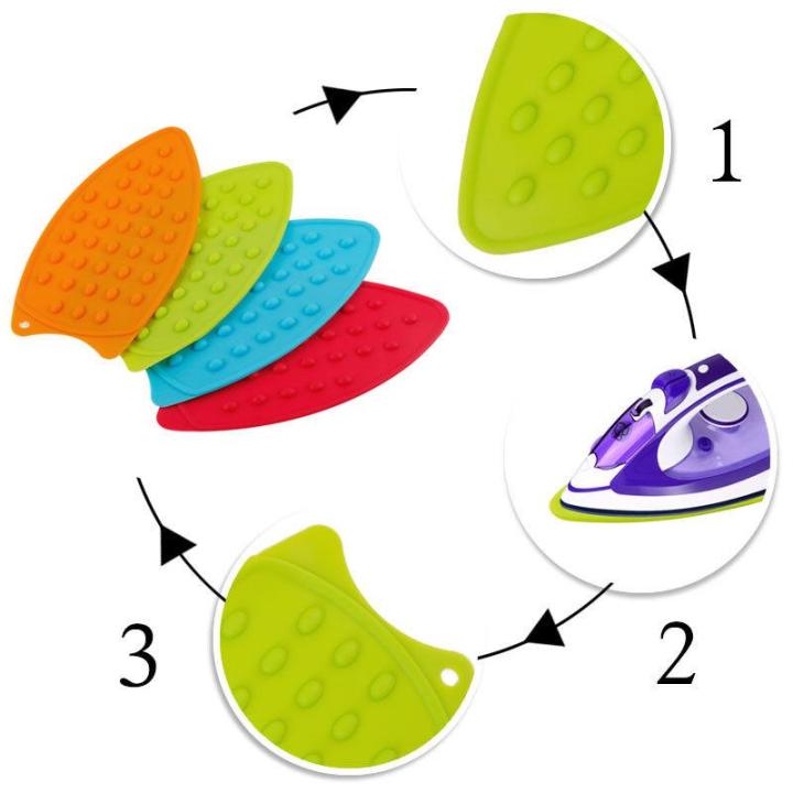 1%20Pc%20Creative%20Anti-slip%20Heat%20Resistant%20Silicone%20Iron%20Mat%20Hot%20Safety%20Protection%20Ironing%20Rest%20Pad%20Insulation%20Boards%20(Multicolour)%20-%20Image%203