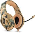 ONIKUMA K1B COMMANDO Beige Gaming Headset, Wired Headphones Game PUBG Professional Headphone with Excellent Audio. 