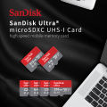 New specials SanDisk Ultra A1 C10 U1 MicroSD Card Memory Card HD 32GB 64G 128G 256G 512G 1TB max to 140MB/s Micro SD Cards for Camare Phone. 