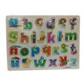 Small Alphabets ABC Learning Wooden Puzzle. 