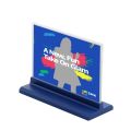 A5 Acrylic Sign Holder T Shape Table Menu Holder Product Price Tag Poster Frame Flyer Display Card Place Picture Stand. 