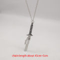 Anime Jujutsu Kaisen Fushiguro Toji Necklace Bracelet Inverted Spear Of Heaven Weapon Pendant Keychain Cosplay Jewelry Accessories Qoddess. 