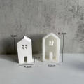 Silicone Mold Creative Silicone House Mold Gypsum Mold for Diy Crafting Home Decor Hobbyists Professional Artists Architectural Models. 