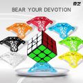 【Funny Bunny Toy Store】Qiyi DNA cube stand 3x3x3 magic cube basic cube 7pcs/set DNA holder with qiyi sail 3x3x3 cube. 
