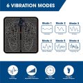 EMS Foot Massager Mat Portable Folding Feet Massage Pad Machine Electronic USB Rechargeable. 