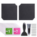 MeterMall Trampoline Patch Repair Kit Replacement Rectangular Repair Patches Repair Trampoline Mat For Fixing Most Types Of Holes. 