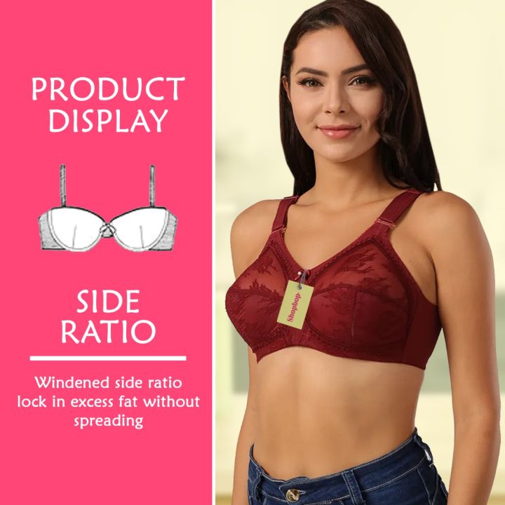 SHOPBOP%20Bra%20for%20Girls%20Doreen%20Bra%20Wireless%20Bra%20Support%20and%20Women%20100%25%20Original%20Non%20Padded%20Bra%20Full%20Coverage%20Full%20Cup%20Brazzer%20for%20Girls%20Perfect%20for%20Daily%20Wear%20-%20Image%204