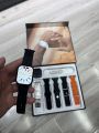 MK9 Max Series 9 Smart Watch, 5 in 1 Ultra, New one, Multiple sports modes, Heart rate monitoring, Blood oxygen monitoring, Sleep monitoring Call and message notifications, Smartwatch for Men and Women, Wireless Charging, 11 11 Sale, Best Price. 