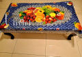 Transparent Printed acrylic table sheet – Dastarkhwan Sheet  Fruit Designs PVC Transparent Tablecloths- 36 x 60 inches. 