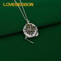 Rust-resistant Necklace Vintage Game Necklace with Mechanical Stopwatch Pendant Stylish Roleplay Costume Jewelry for Men Women Stunning Alloy Necklace. 