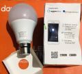 LOHAS B22  Smart Light 10W Bulb, A60 WiFi Light Bulb Bayōnet, Work with Siri, Amazon Alexa, Google Home, Day White 6000K, Remote Control by Smartphone, 50W Bulb Equivalent, (No Hub Required), 1 Pack. 