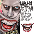 JM 1 Sheet Multi Halloween Batman Cosplay Squad The Joker Type Temporary Tattoo Stickers Body Art Set. 